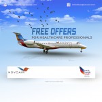 স্বাস্থ্যকর্মীদের বিনামূল্যে টিকিট দেবে বিমানসংস্থা নভোএয়ার