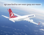 জুন থেকে বিদেশিরা ভ্রমণ করতে তুরস্কে যেতে পারবেন